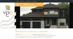 Desktop Screenshot of constructionygc.com